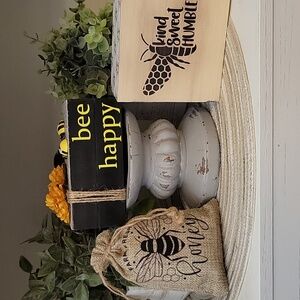 Tiered Tray Decor Lot #15